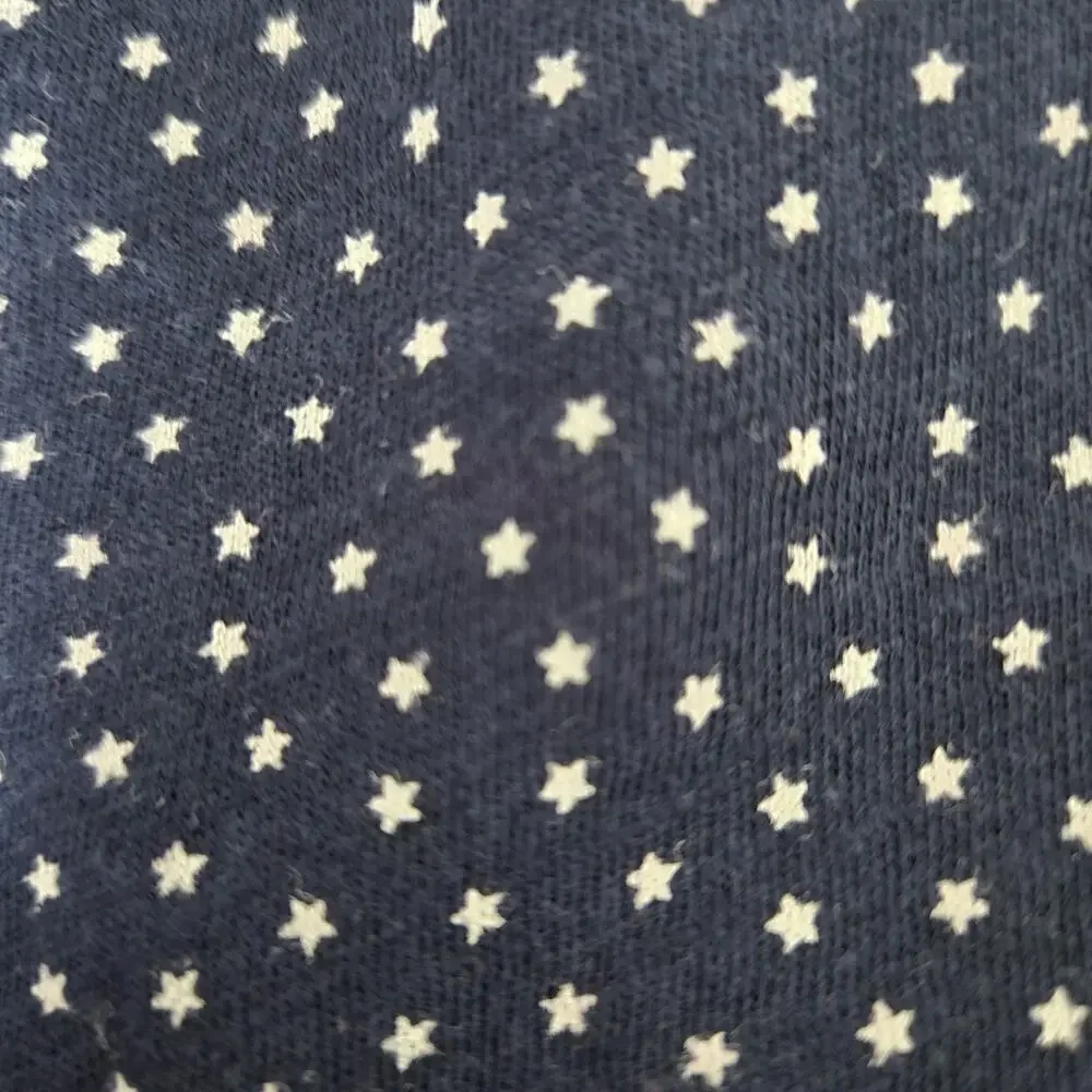 Polo Ralph Lauren Girls Knit Dress Sz XL (16 Navy Blue White Stars Elastic Waist